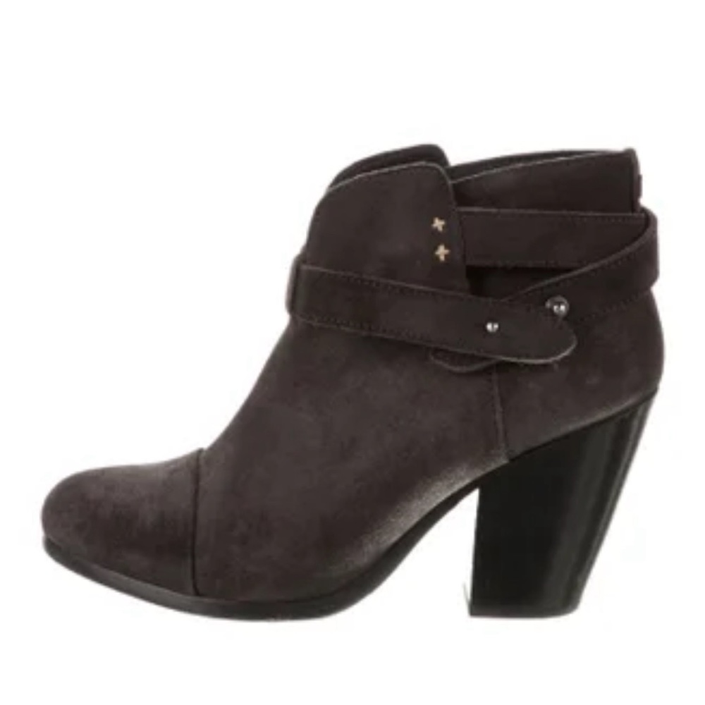 RAG & BONE Gray Suede Ankle Bootie
